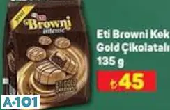 ETİ BROWNİ GOLD KEK ÇİKOLATALI 135 G